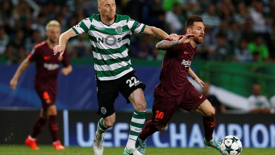 Francês atuou pelos catalães e até os defrontou pelo Sporting