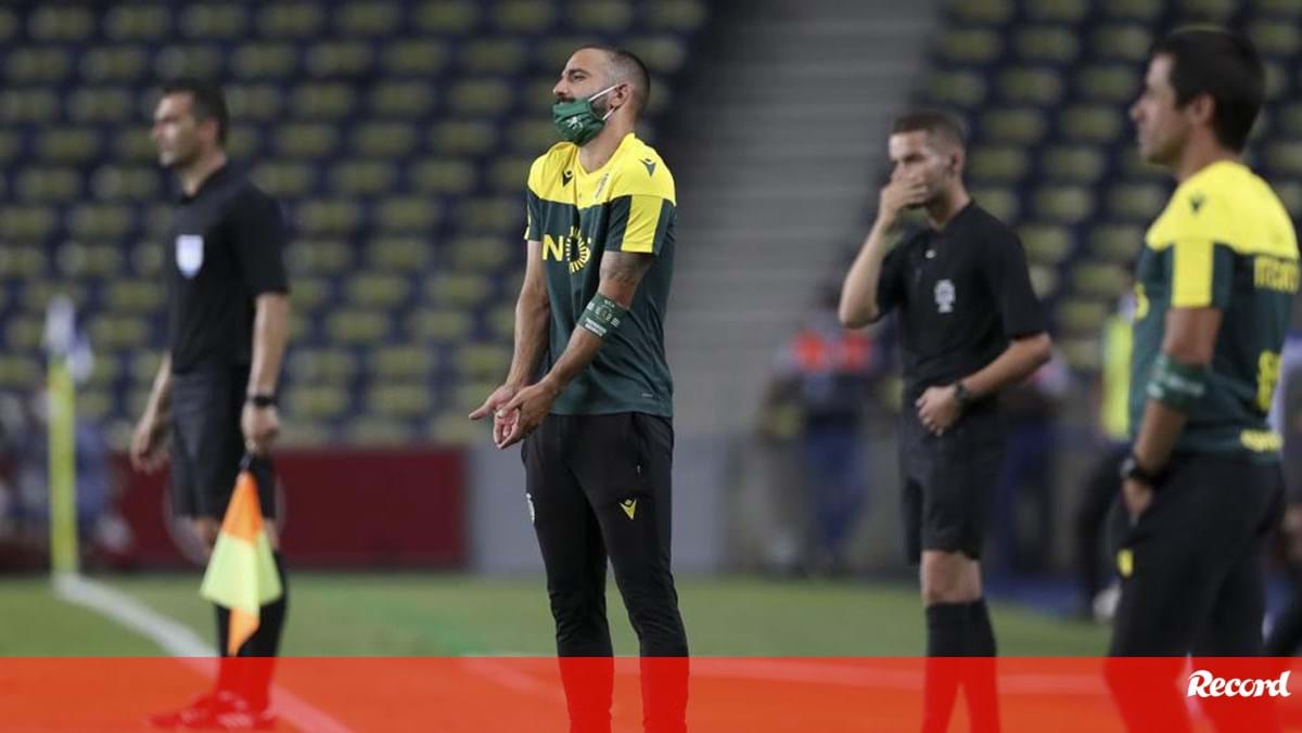 Primeiro dérbi de Rúben Amorim até foi 'a feijões' e no final venceu o  Sporting - Sporting - Jornal Record