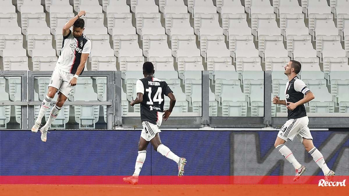 A crónica do Juventus-Atalanta, 2-2: Ronaldo bisou dos 11 metros