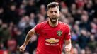 Contra-ataque perfeito do Man. United termina com golo acrobático de Bruno Fernandes