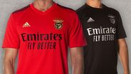 Equipamento principal e alternativo do Benfica para 2020/21