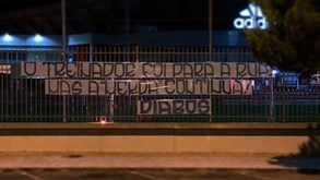 Mais tarjas no Estádio da Luz: «Treinador foi para a rua mas a m ...