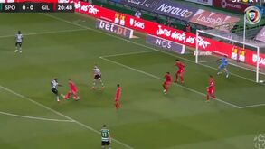 Wendel (ou Jesus Correia) colocou o Sporting na frente desta forma