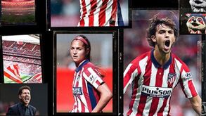 Atlético Madrid apresenta camisola para a próxima época