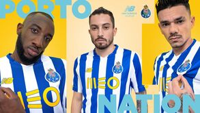 Assim é a camisola do FC Porto para a próxima época