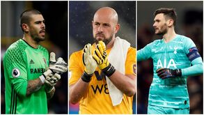 Os 25 guarda-redes com mais jogos sem sofrer golos desde 2001: três passaram por Portugal