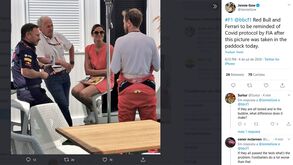 O gesto que deixou Vettel e a Red Bull em apuros