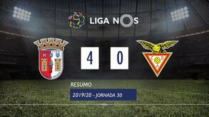 O resumo do Sp. Braga-Aves: golos, casos e outros lances 