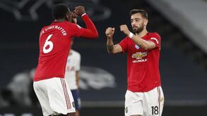 Antes de Pogba foram estes os parceiros de Bruno Fernandes: Pesce, Pereyra... e até um ex-U. Leiria