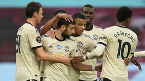 «Um íman que atrai grandes momentos»: ingleses aplaudem exibição de Bruno Fernandes