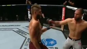 É assim que se faz uma apresentação em grande no UFC