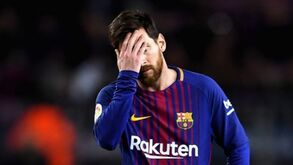 'Toda a gente perde um pouco de brilho': Até o genial Lionel Messi...