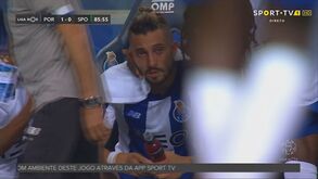 Alex Telles saiu lesionado e acabou em lágrimas