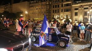 Aliados voltaram a ser palco da euforia pela conquista do título