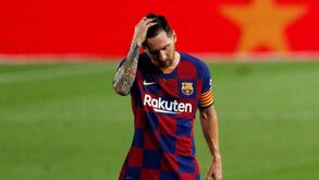 Messi arrasador após derrota do Barcelona: «Nem para o campeonato deu...»