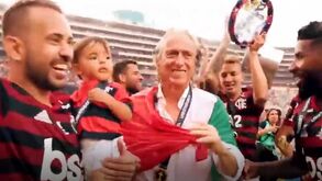 O vídeo de despedida de Jorge Jesus que terá levado às lágrimas os adeptos do Flamengo