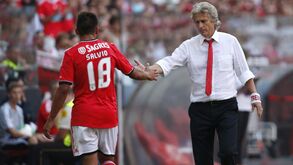Salvio e Di María aplaudem regresso de Jorge Jesus ao Benfica