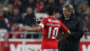 Gaitán feliz com regresso: «Desejo-lhe o melhor míster Jorge Jesus»