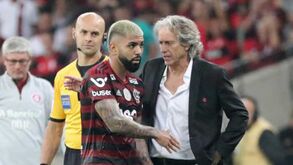 Gabigol despede-se de Jorge Jesus: «Vai com Deus e ganhe porque você é isso. Amo-te!»