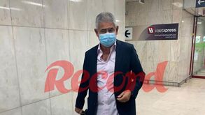 Record surpreendeu Luís Filipe Vieira no aeroporto