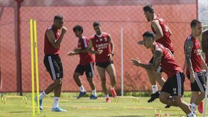 Plantel do Benfica expectante com chegada de Jorge Jesus