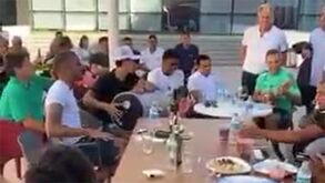 Pagode, boa disposição e muita animação: assim foi o almoço de despedida de Jorge Jesus do Flamengo