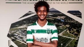 Lucas Anjos assina contrato profissional com o Sporting