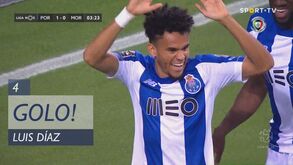 FC Porto entrou a todo o gás e Luis Díaz fez assim o primeiro golo do jogo