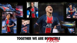 O novo equipamento do PSG para a temporada 2020/21