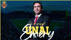 Unai Emery é o novo treinador do Villarreal
