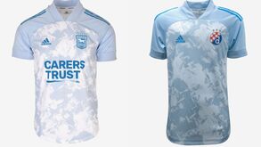 Coincidência ou falta de ideias: Dínamo Zagreb e Ipswich têm camisolas alternativas iguais