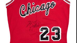 Camisola de Michael Jordan em leilão pode chegar a valor recorde