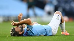 Agüero falha jogo do Manchester City com o Real Madrid na Champions