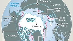 Calor extremo no Ártico com impacto na camada de gelo
