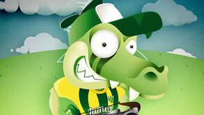 Tondela apresenta a nova mascote: o… crocodilo James