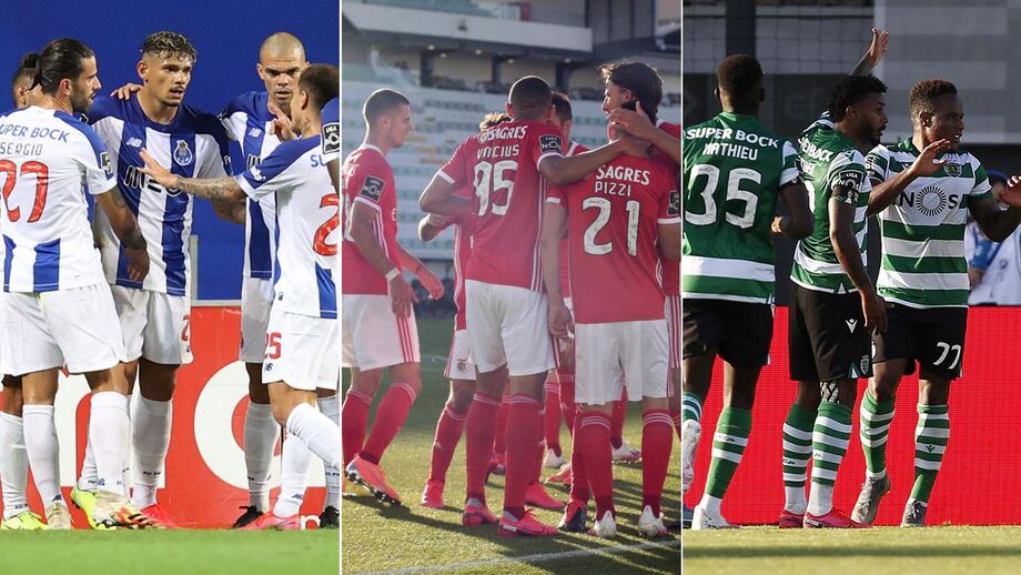 As contas da Liga NOS: campeão e Champions podem ficar decididos na próxima jornada