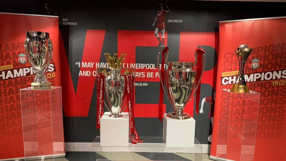 Uma imagem que mostra quão magnífico foi o último ano do Liverpool