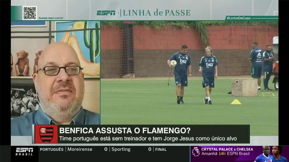 Vitor Birner, da ESPN Brasil, diz que águias não são ameaça ao Flamengo