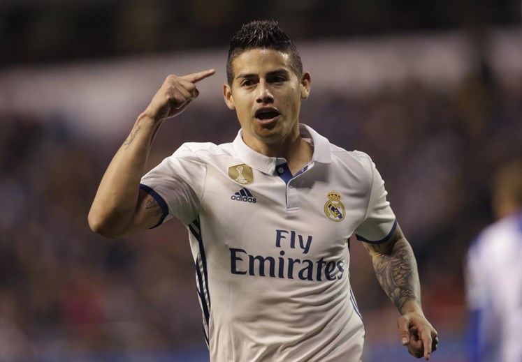 James Rodríguez - 75 millones de €