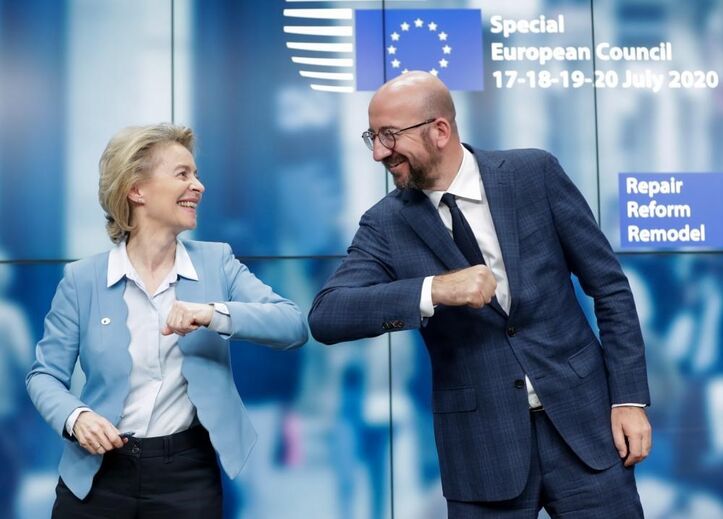Ursula Von Der Leyen conselho europeu Charles Michel