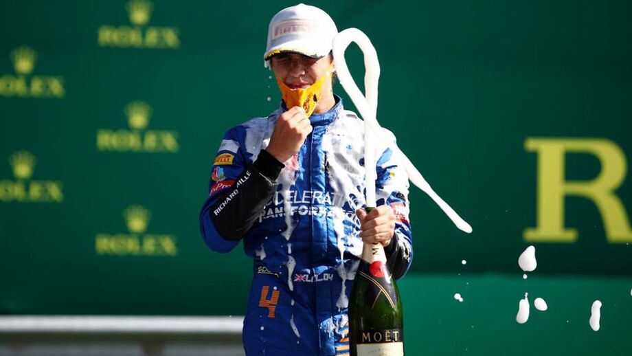 Lando Norris vive um sonho bem real