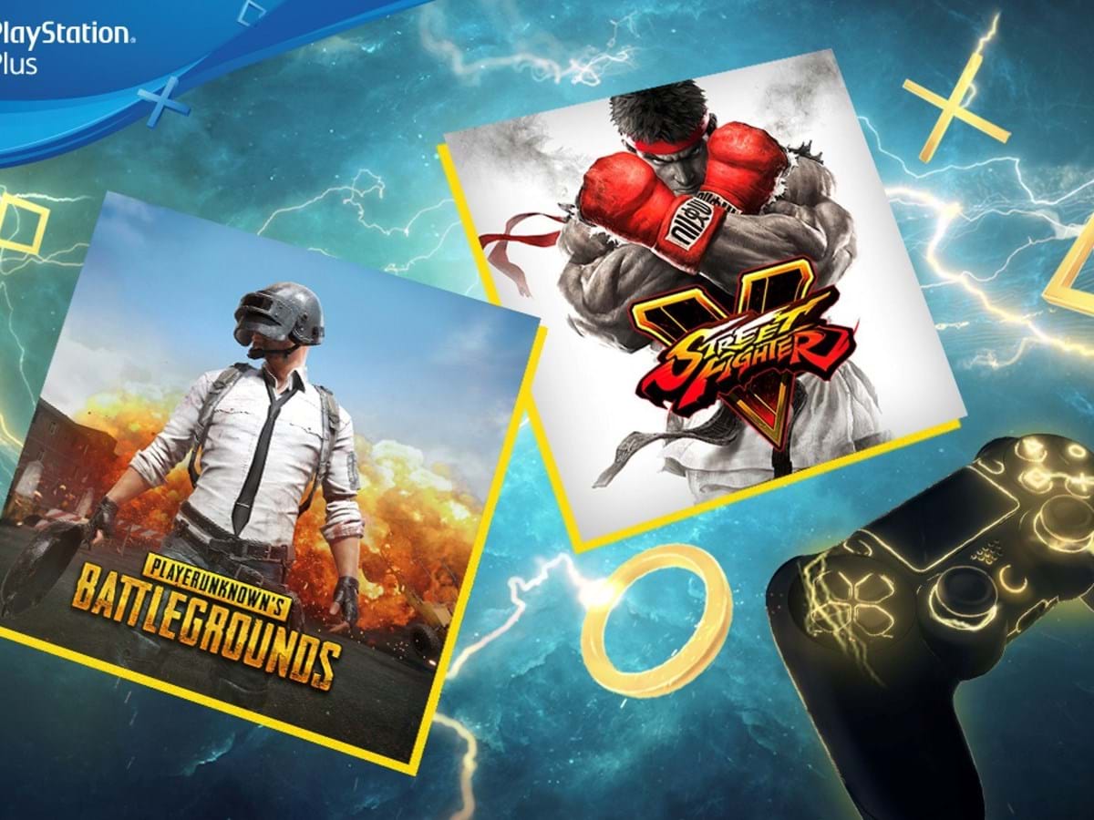 PS Plus: PUBG e Street Fighter 5 são jogos grátis para PS4 em setembro