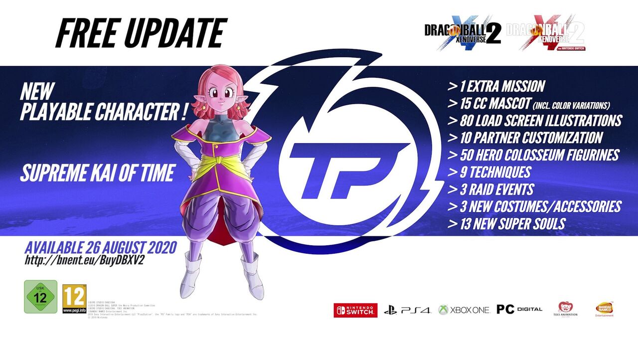 DRAGON BALL XENOVERSE 2, *NEW* Free Update