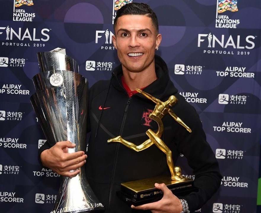 8.º Cristiano Ronaldo - 33 títulos
