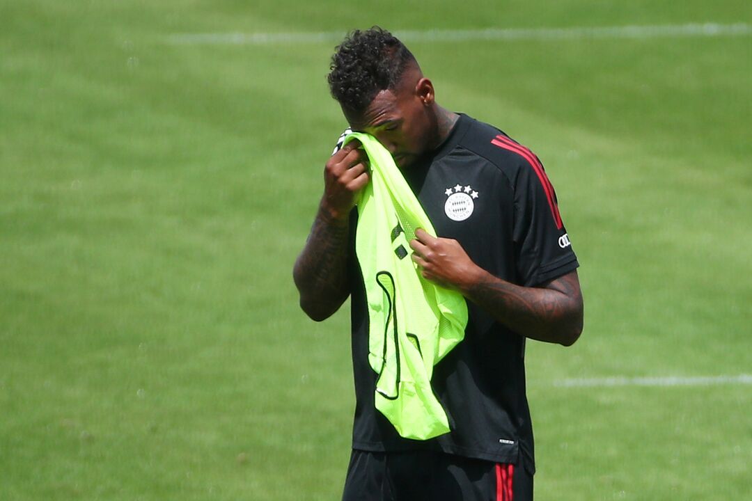 Jérôme Boateng no final da época