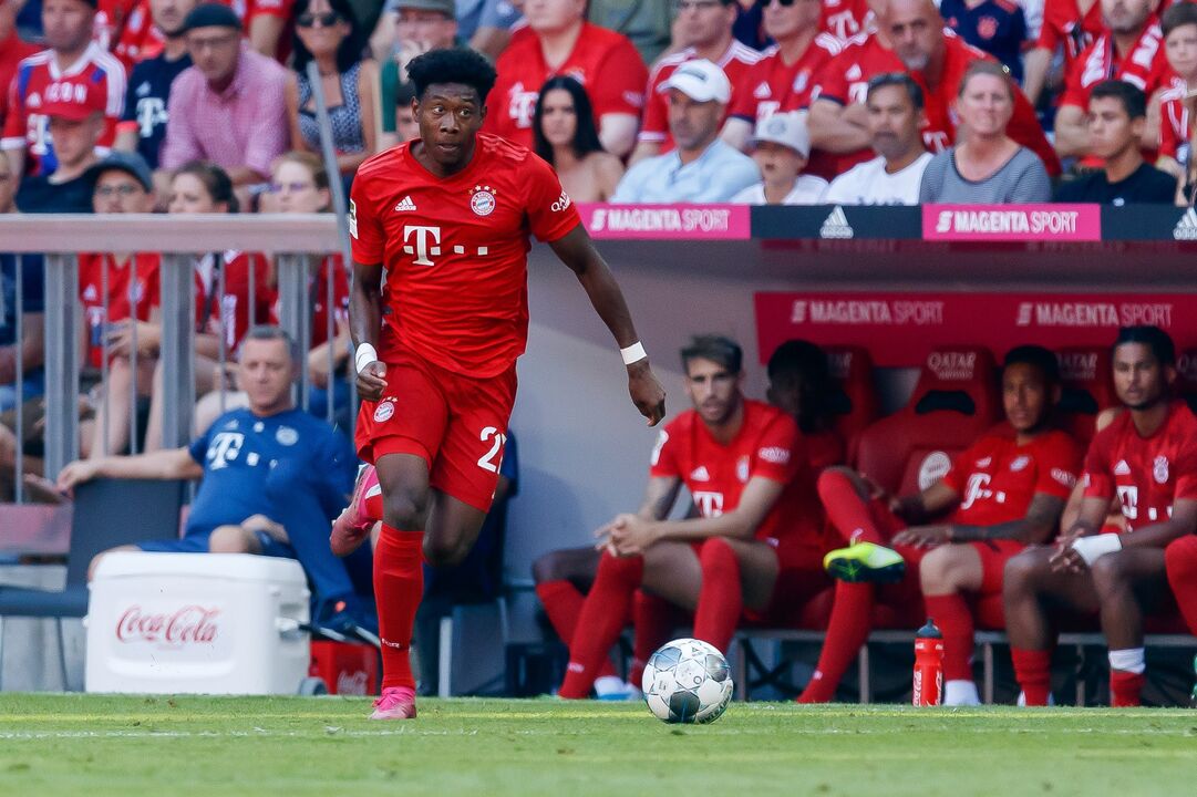 David Alaba no início da época