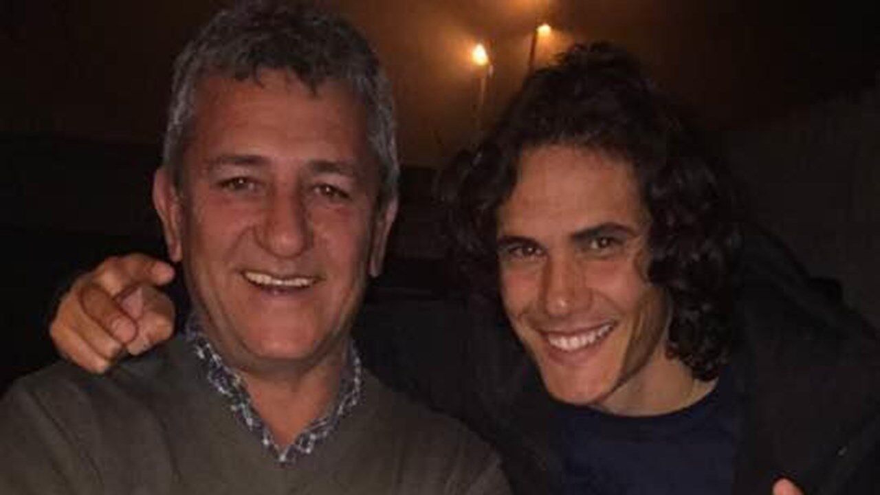 De los Santos com a estrela uruguaia 