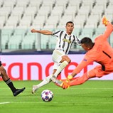 A crónica do Juventus-Lyon, 2-1: só Cristiano Ronaldo foi pouco