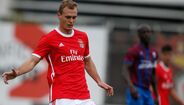 Kalaica - O central croata mantém-se no Benfica e tem sido opção na equipa B.