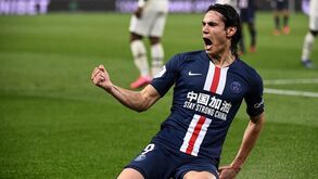 Cavani às ordens de Jorge Jesus